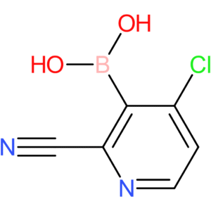 (4-chloro-2-cyanopyridin-3-yl)boronic acid