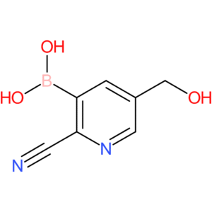 [2-cyano-5-(hydroxymethyl)pyridin-3-yl]boronic acid