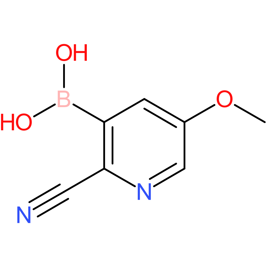 (2-cyano-5-methoxypyridin-3-yl)boronic acid