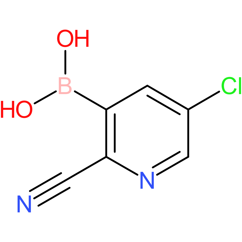 (5-chloro-2-cyanopyridin-3-yl)boronic acid