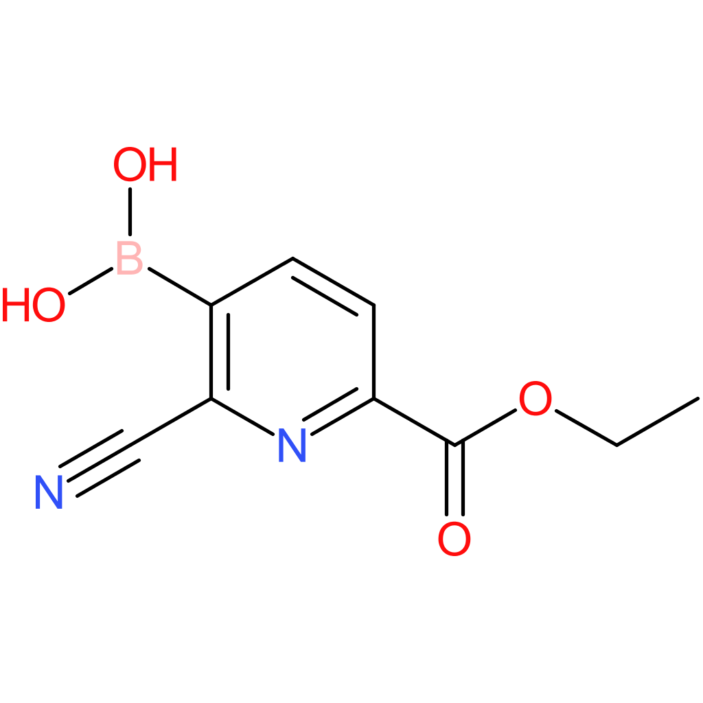 [2-cyano-6-(ethoxycarbonyl)pyridin-3-yl]boronic acid