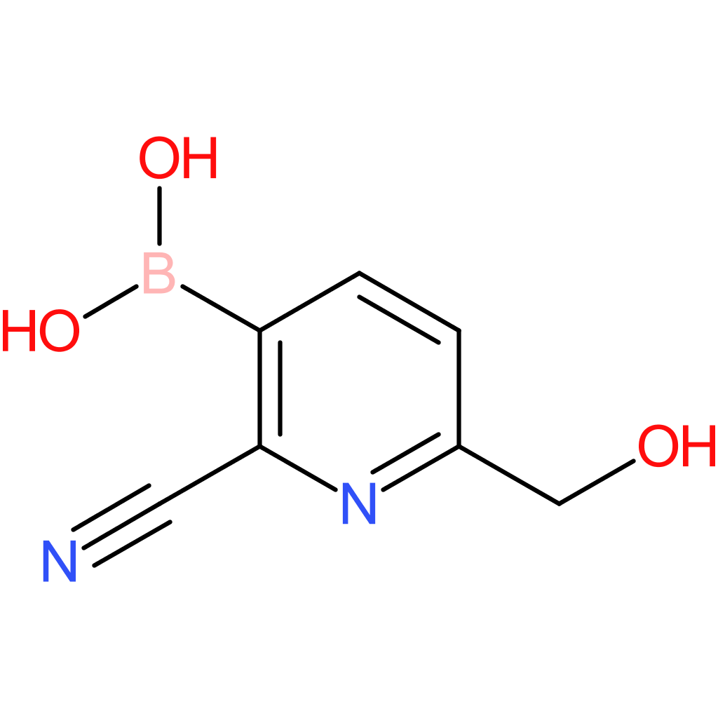 [2-cyano-6-(hydroxymethyl)pyridin-3-yl]boronic acid