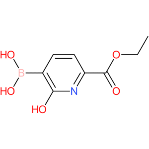 [6-(ethoxycarbonyl)-2-hydroxypyridin-3-yl]boronic acid