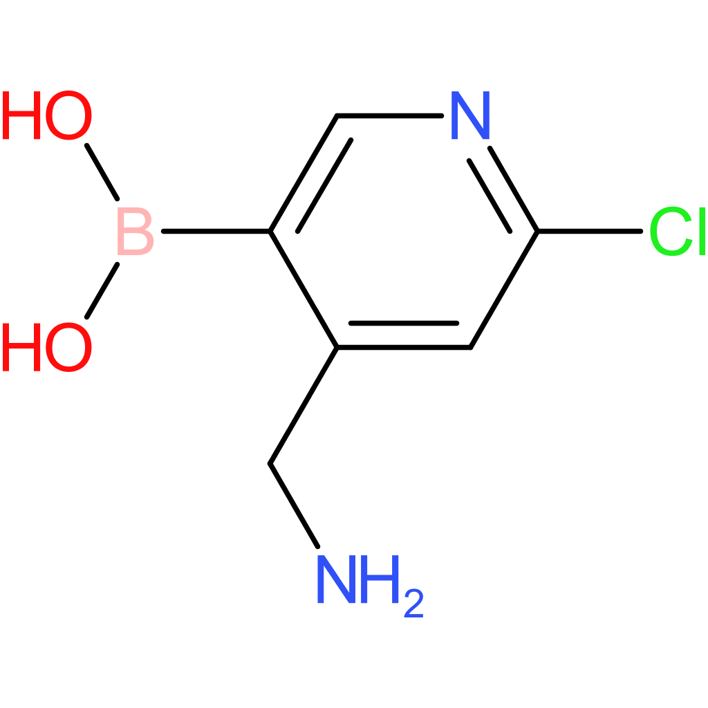 [4-(aminomethyl)-6-chloropyridin-3-yl]boronic acid