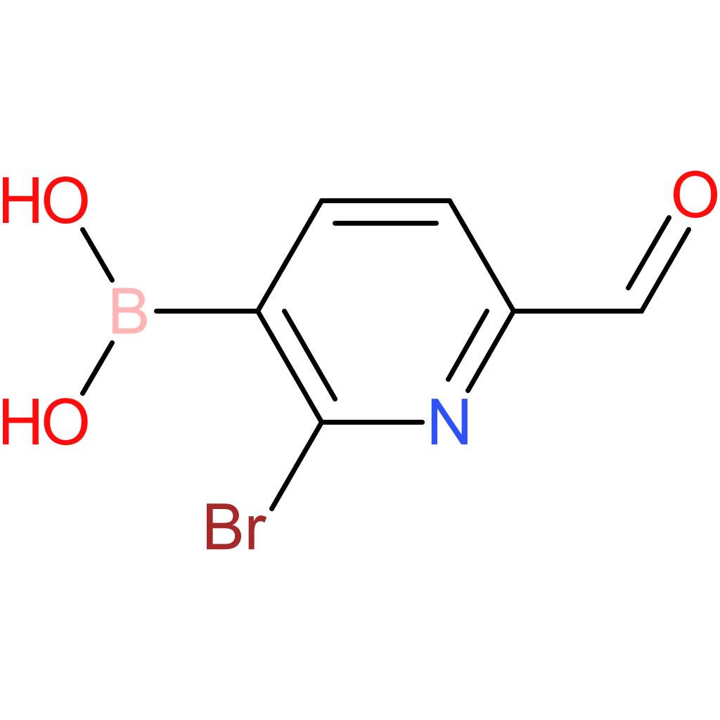 (2-bromo-6-formylpyridin-3-yl)boronic acid