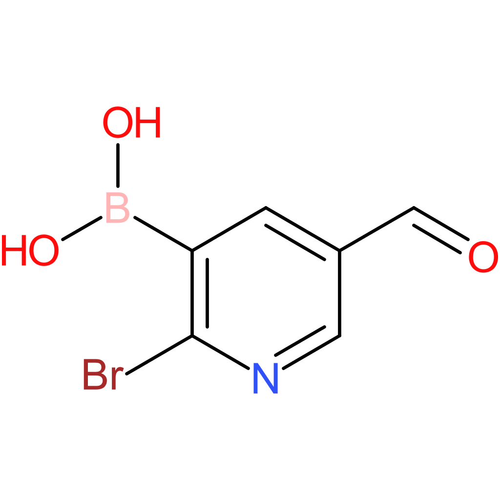 (2-bromo-5-formylpyridin-3-yl)boronic acid