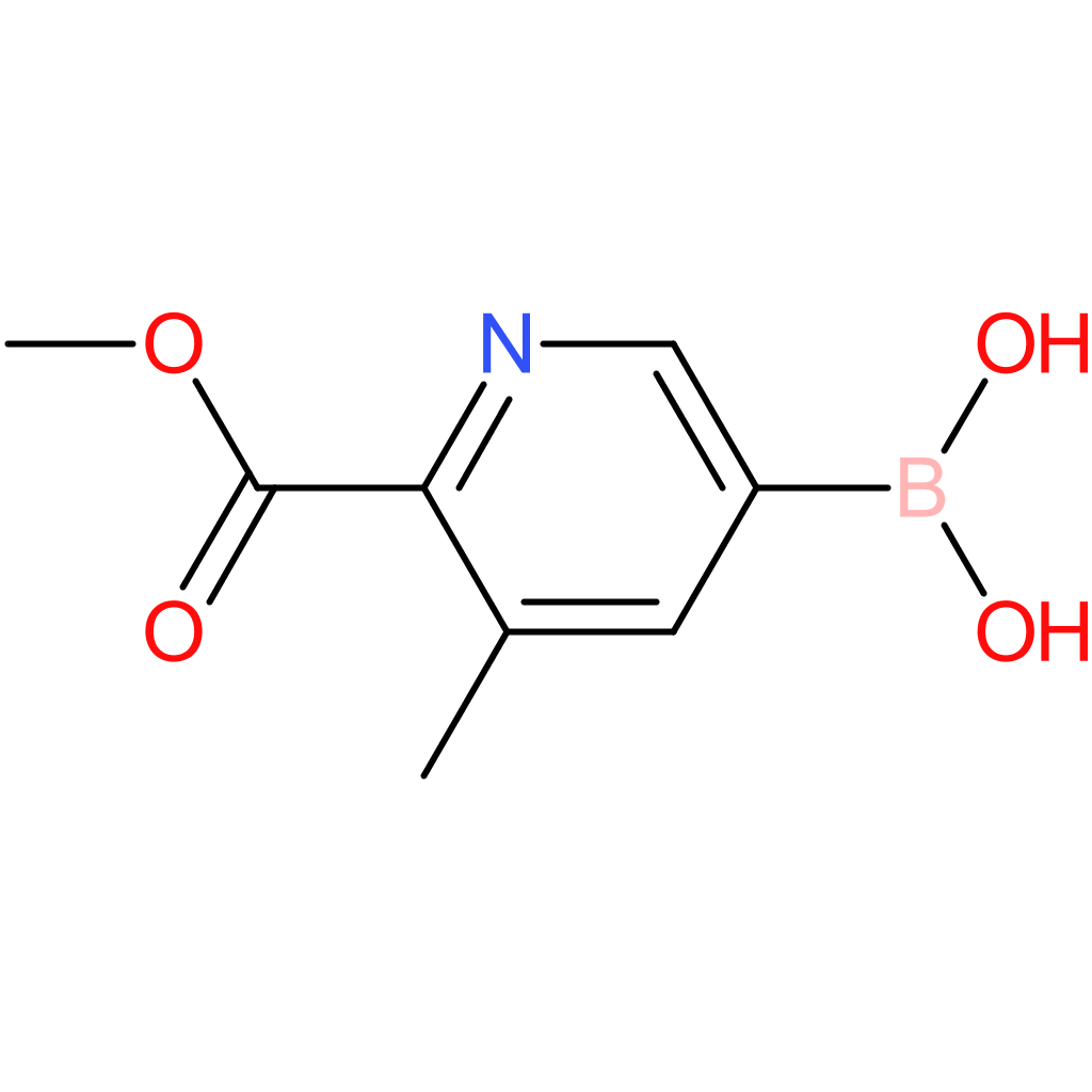 [6-(methoxycarbonyl)-5-methylpyridin-3-yl]boronic acid