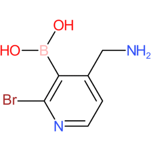 [4-(aminomethyl)-2-bromopyridin-3-yl]boronic acid