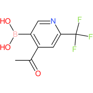 [4-acetyl-6-(trifluoromethyl)pyridin-3-yl]boronic acid