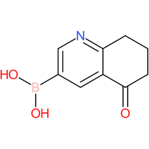 (5-oxo-5,6,7,8-tetrahydroquinolin-3-yl)boronic acid