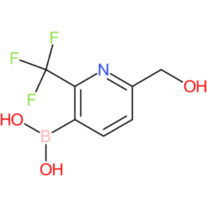 [6-(hydroxymethyl)-2-(trifluoromethyl)pyridin-3-yl]boronic acid
