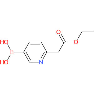 [6-(2-ethoxy-2-oxoethyl)pyridin-3-yl]boronic acid