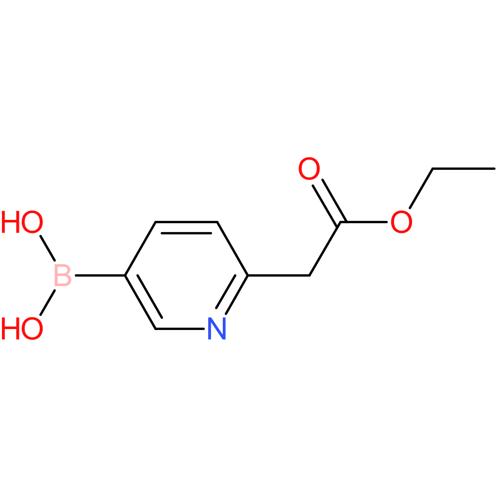 [6-(2-ethoxy-2-oxoethyl)pyridin-3-yl]boronic acid