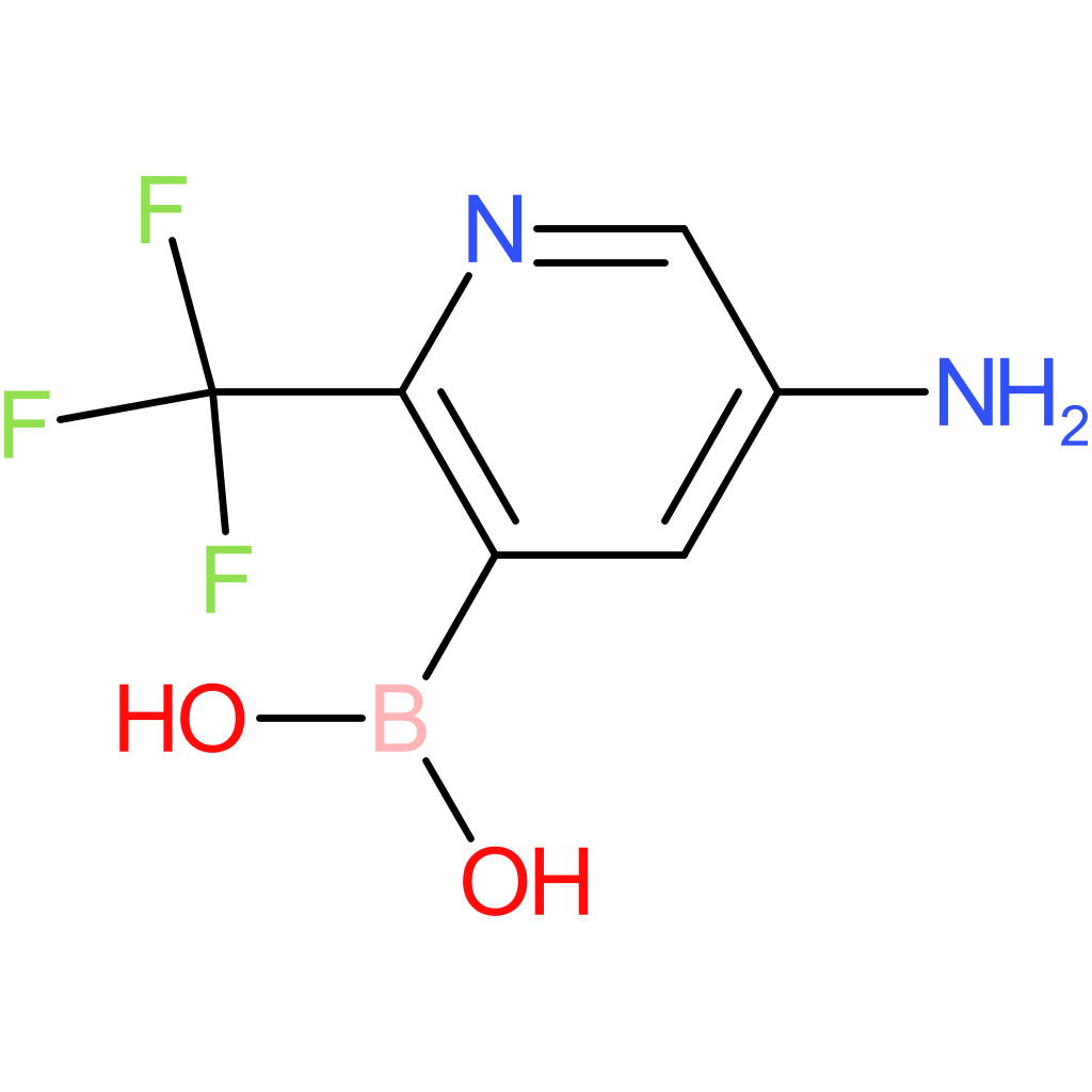 [5-amino-2-(trifluoromethyl)pyridin-3-yl]boronic acid