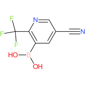 [5-cyano-2-(trifluoromethyl)pyridin-3-yl]boronic acid