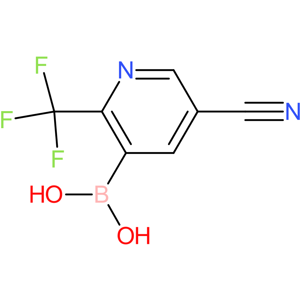 [5-cyano-2-(trifluoromethyl)pyridin-3-yl]boronic acid