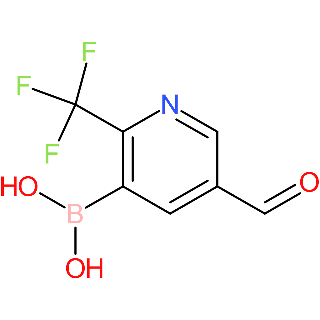 [5-formyl-2-(trifluoromethyl)pyridin-3-yl]boronic acid