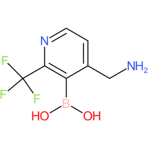 [4-(aminomethyl)-2-(trifluoromethyl)pyridin-3-yl]boronic acid