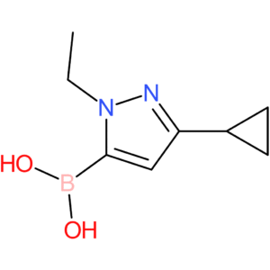(3-cyclopropyl-1-ethyl-1h-pyrazol-5-yl)boronic acid