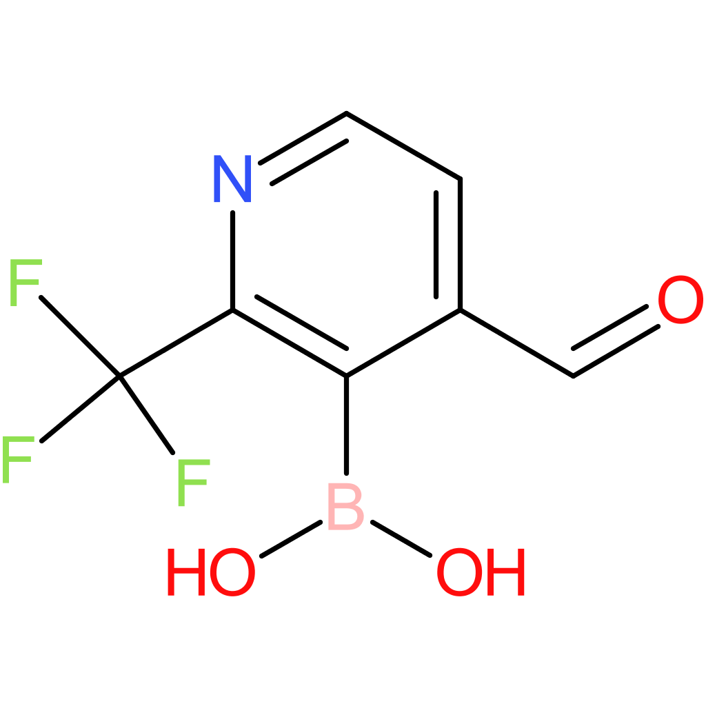 [4-formyl-2-(trifluoromethyl)pyridin-3-yl]boronic acid