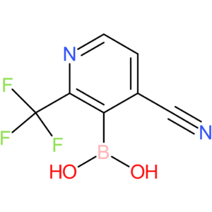 [4-cyano-2-(trifluoromethyl)pyridin-3-yl]boronic acid