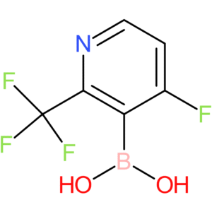 [4-fluoro-2-(trifluoromethyl)pyridin-3-yl]boronic acid