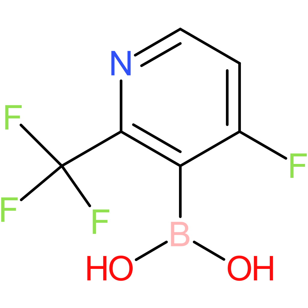 [4-fluoro-2-(trifluoromethyl)pyridin-3-yl]boronic acid