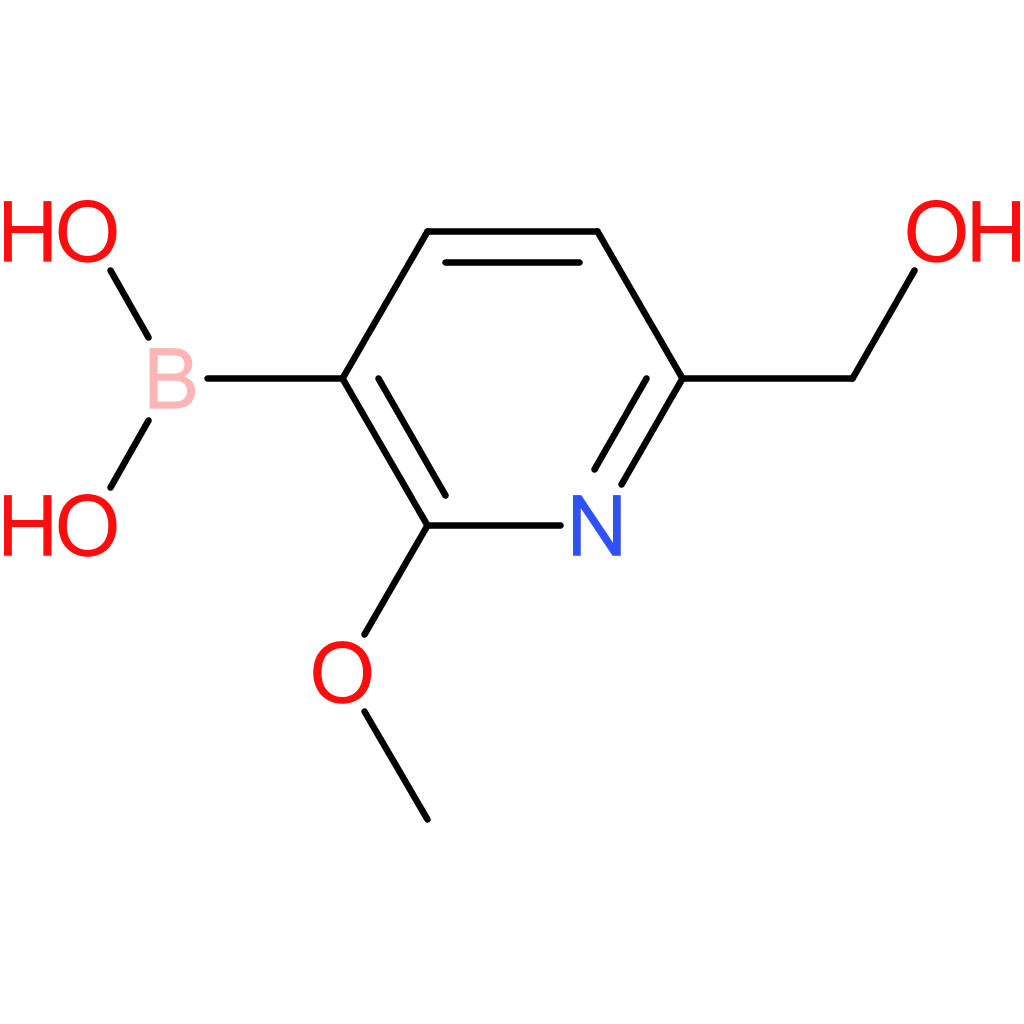 [6-(hydroxymethyl)-2-methoxypyridin-3-yl]boronic acid