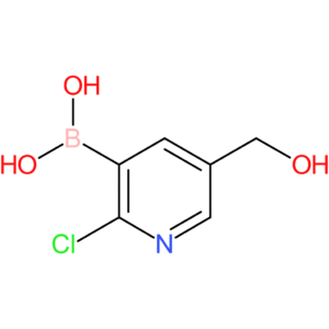 [2-chloro-5-(hydroxymethyl)pyridin-3-yl]boronic acid
