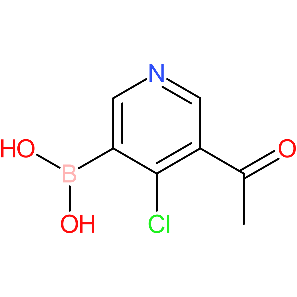 (5-acetyl-4-chloropyridin-3-yl)boronic acid