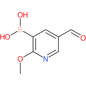 (5-formyl-2-methoxypyridin-3-yl)boronic acid