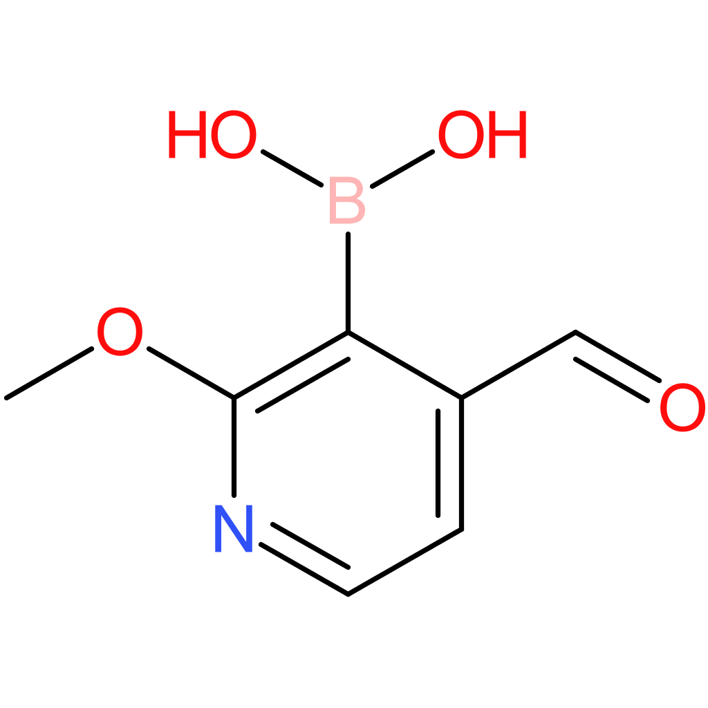 (4-formyl-2-methoxypyridin-3-yl)boronic acid