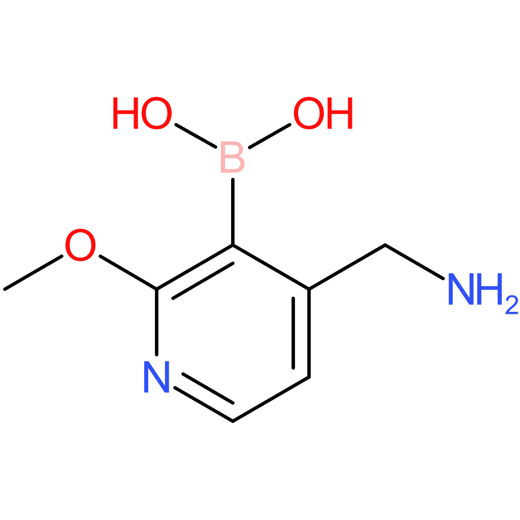 [4-(aminomethyl)-2-methoxypyridin-3-yl]boronic acid