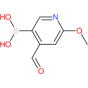 (4-formyl-6-methoxypyridin-3-yl)boronic acid