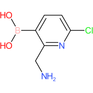 [2-(aminomethyl)-6-chloropyridin-3-yl]boronic acid