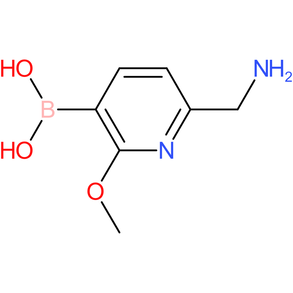 [6-(aminomethyl)-2-methoxypyridin-3-yl]boronic acid