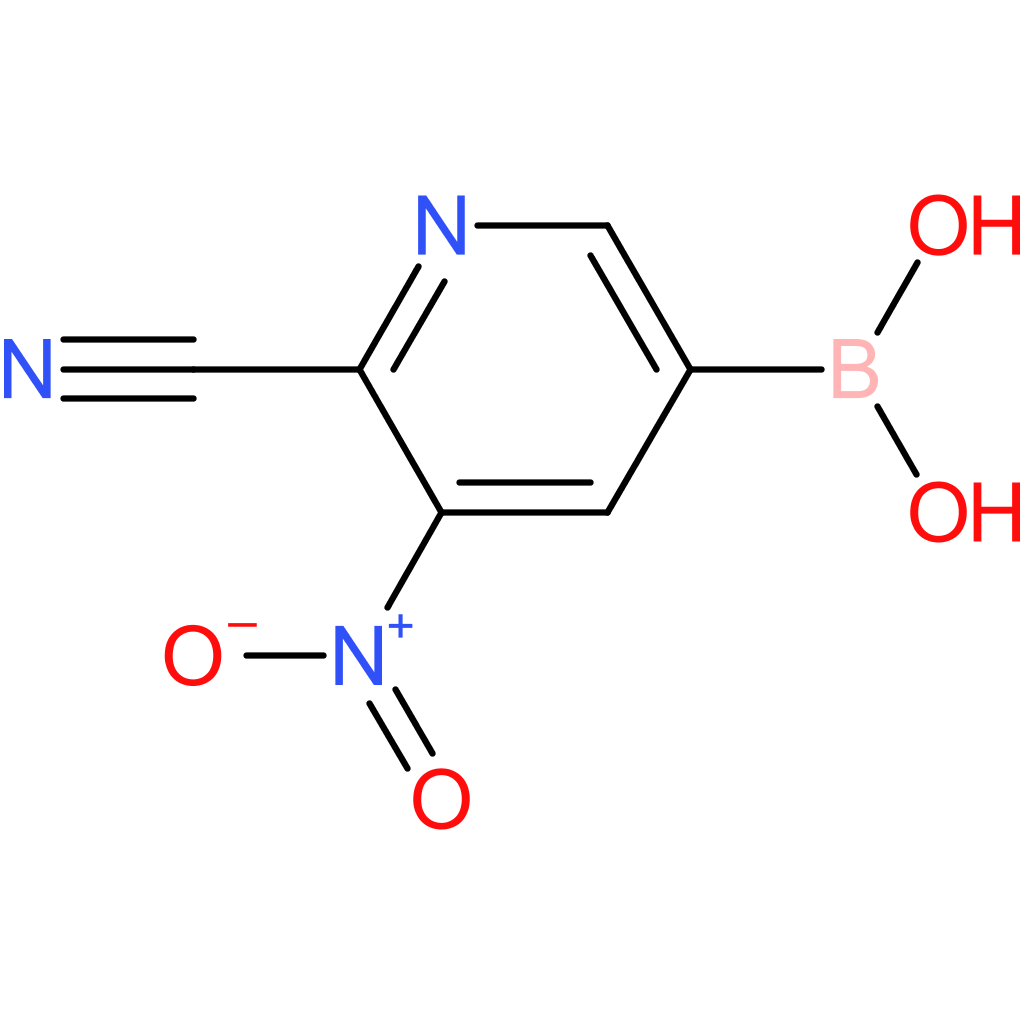 (6-cyano-5-nitropyridin-3-yl)boronic acid