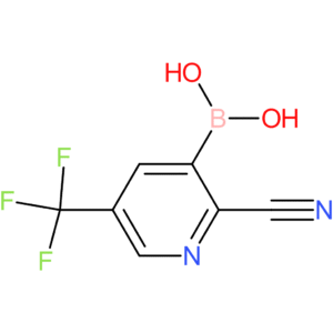 [2-cyano-5-(trifluoromethyl)pyridin-3-yl]boronic acid