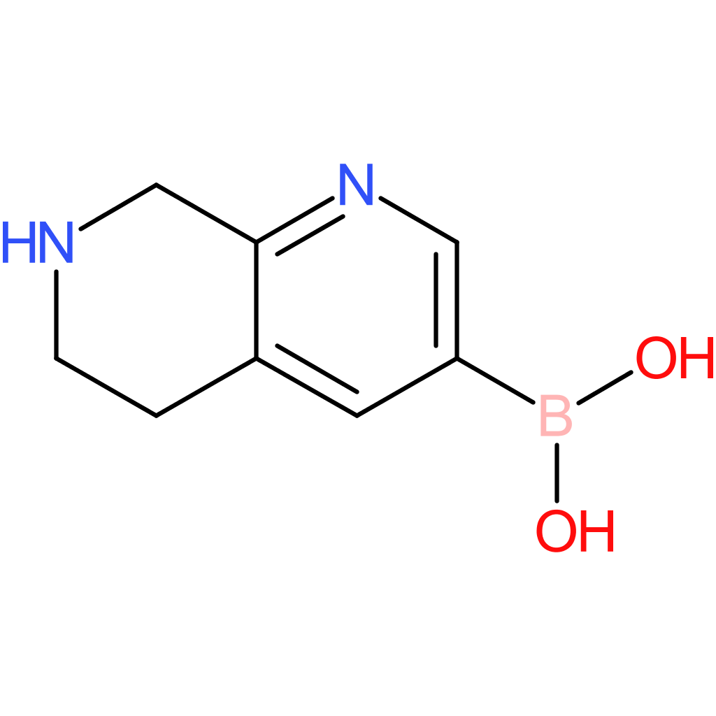 (5,6,7,8-tetrahydro-1,7-naphthyridin-3-yl)boronic acid