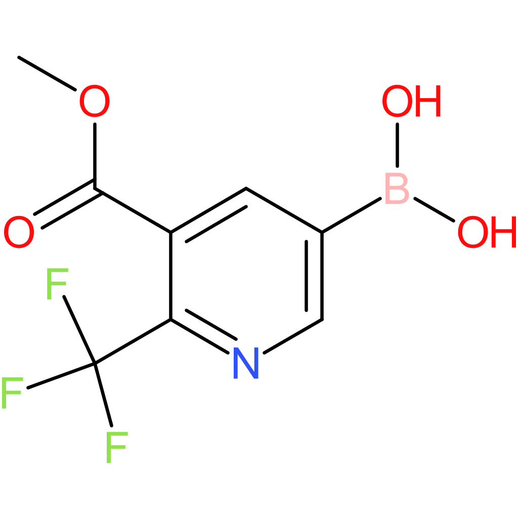 [5-(methoxycarbonyl)-6-(trifluoromethyl)pyridin-3-yl]boronic acid