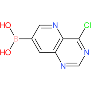 (4-chloropyrido[3,2-d]pyrimidin-7-yl)boronic acid