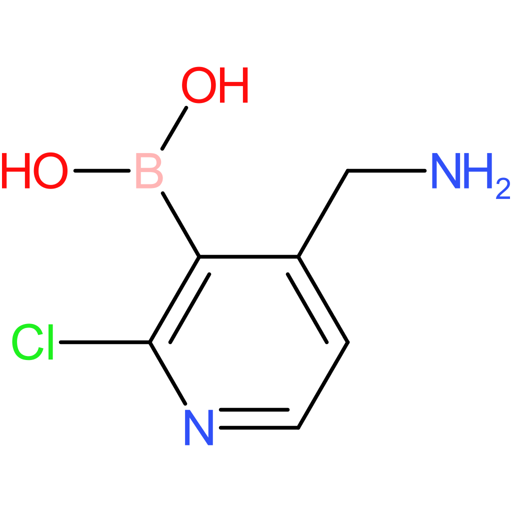 [4-(aminomethyl)-2-chloropyridin-3-yl]boronic acid
