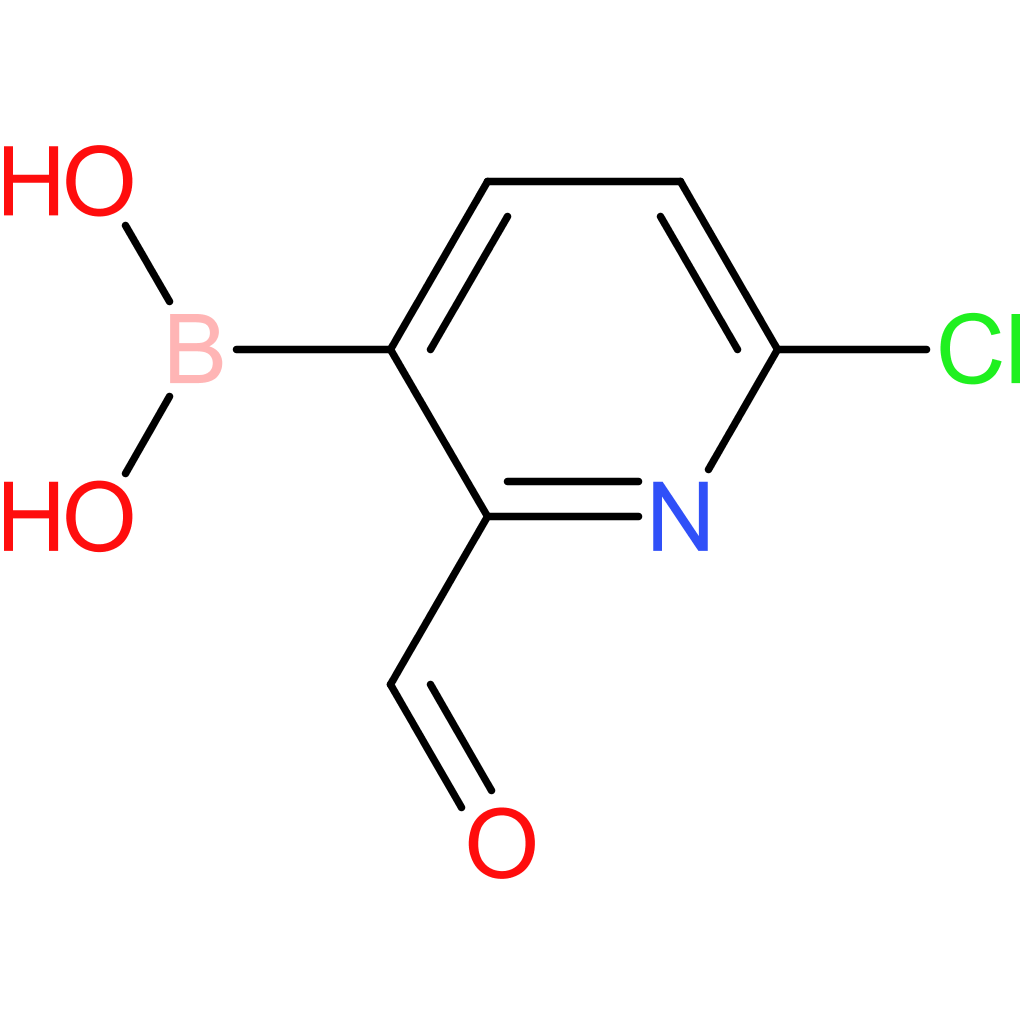 (6-chloro-2-formylpyridin-3-yl)boronic acid