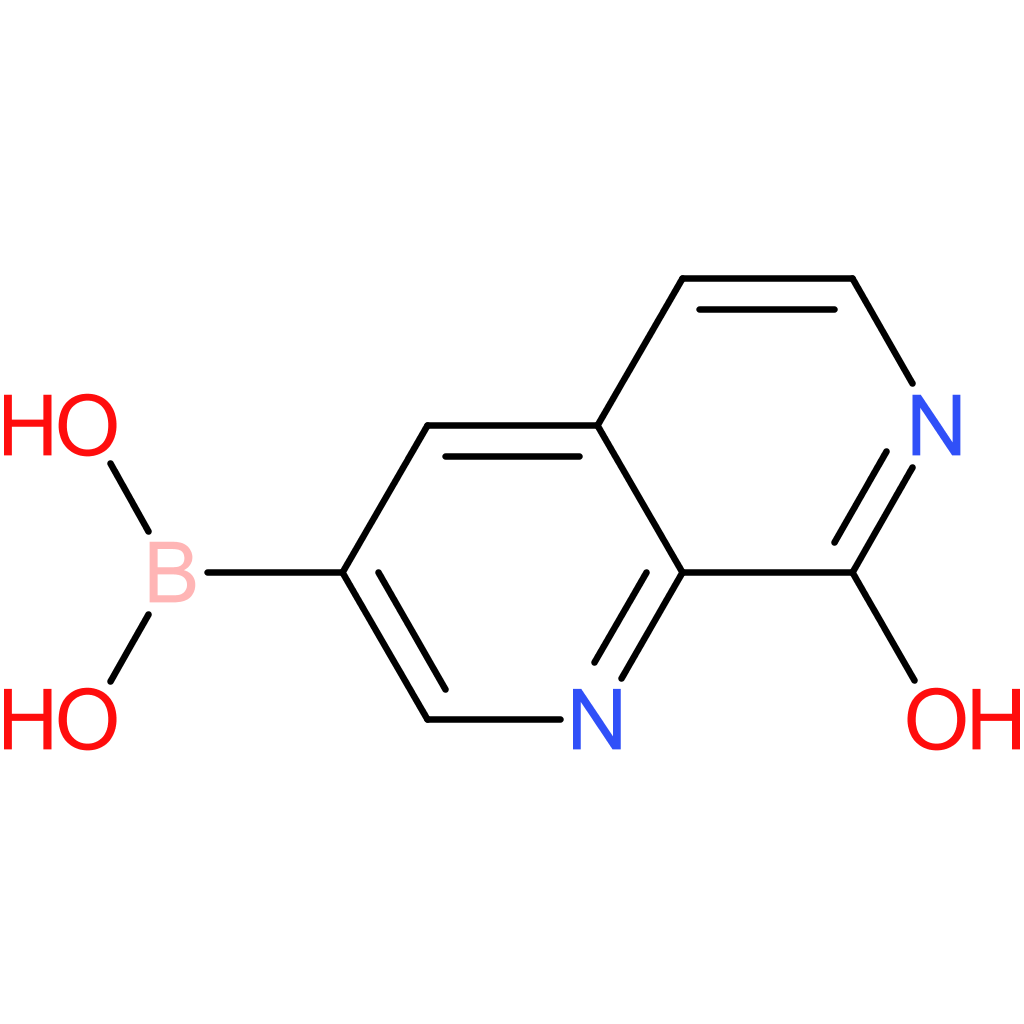 (8-hydroxy-1,7-naphthyridin-3-yl)boronic acid