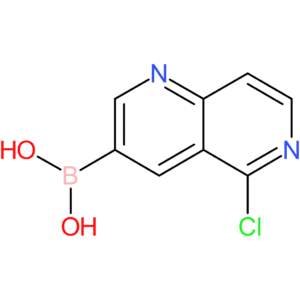 (5-chloro-1,6-naphthyridin-3-yl)boronic acid
