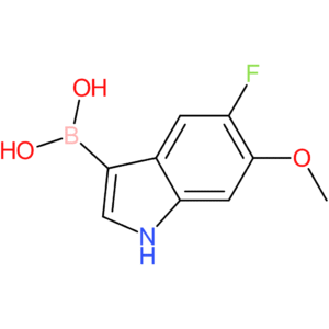 (5-fluoro-6-methoxy-1h-indol-3-yl)boronic acid