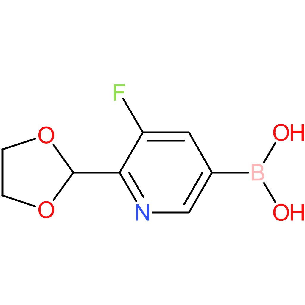 [6-(1,3-dioxolan-2-yl)-5-fluoropyridin-3-yl]boronic acid
