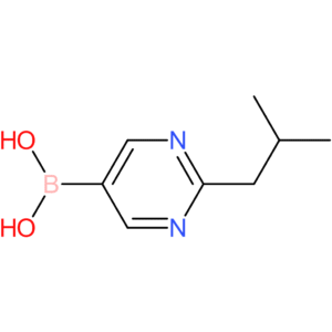 2-(iso-butyl)pyrimidine-5-boronic acid