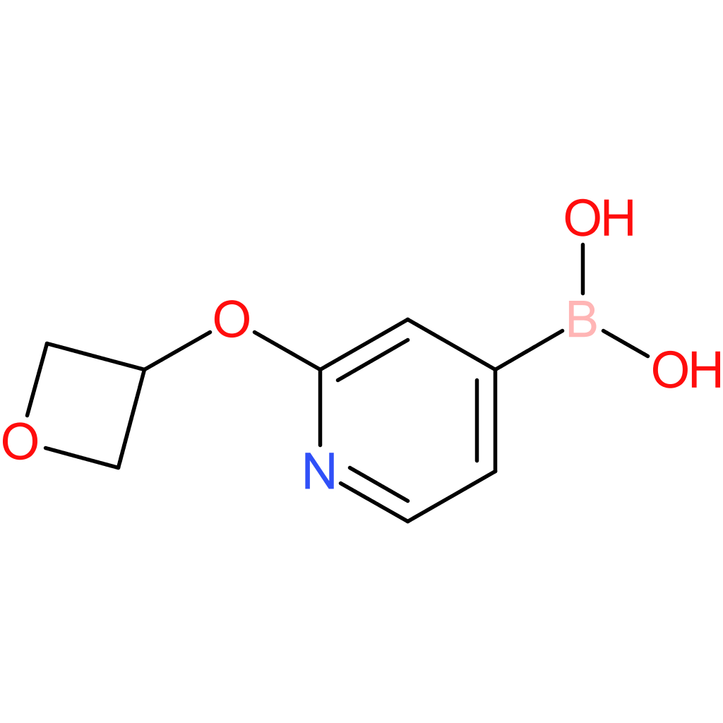 [2-(oxetan-3-yloxy)pyridin-4-yl]boronic acid