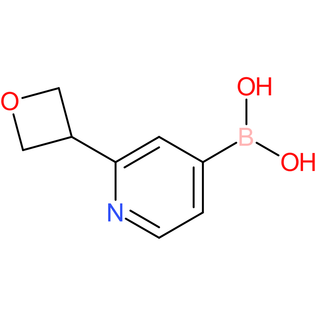 [2-(oxetan-3-yl)pyridin-4-yl]boronic acid